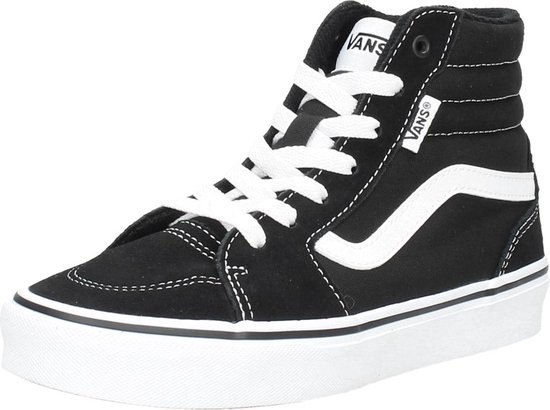 Vans hoge zwarte gympen SK8-HI jongens meiden universeel