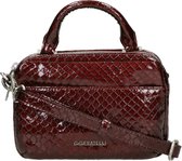 Gigi Fratelli Kleine  Schoudertas / Crossbody Tas  Dames -  Leer - Printed Patent - Fantasieprint -  Rood