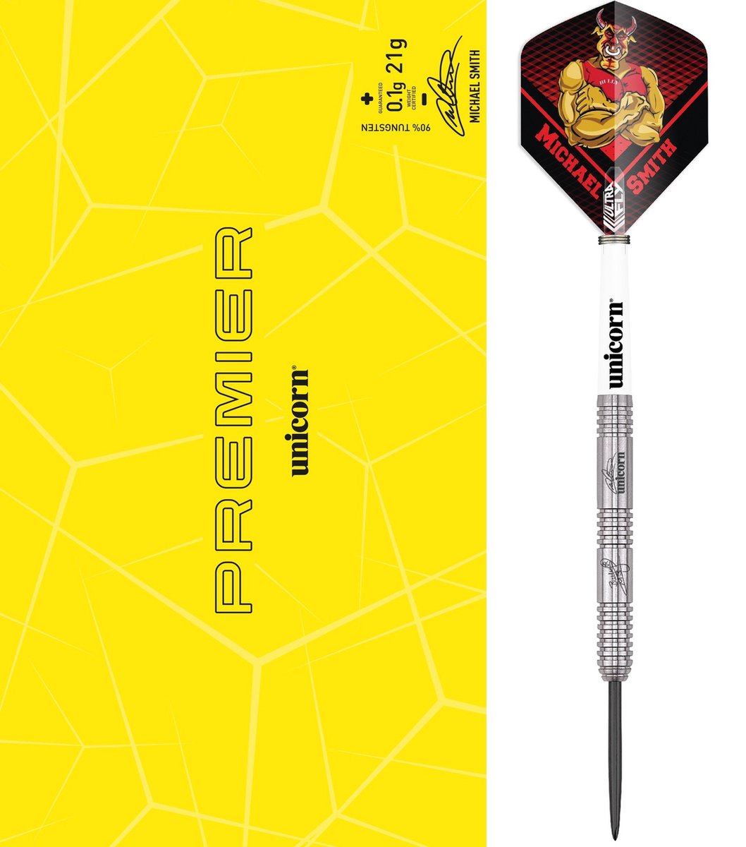 Unicorn Premier Michael Smith 90% - Dartpijlen - 21 Gram