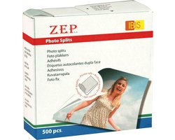 ZEP - Foto plakkers dubbelzijdig 500 stuks - BX500