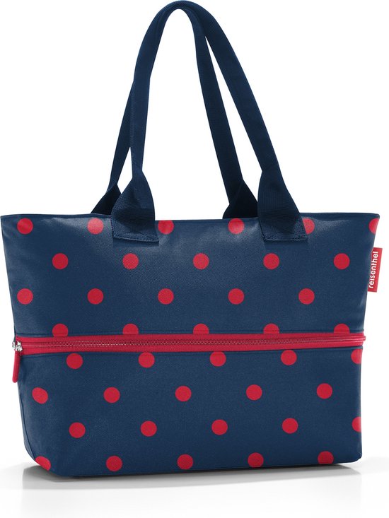 Sac à bandoulière Reisenthel Shopper E1 Shopper - 12L - Mixed Dots Rouge Rouge