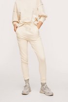 Mango Broek Katoenen Joggerbroek 17035937 05 Dames Maat - XXS