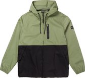 Mystic Heren Jas Canvas Jacket - Olive Green