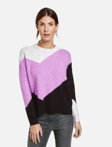 GERRY WEBER Dames Trui met colour blocks