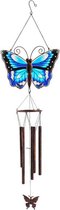 Something Different - Blue butterfly Windhanger - Blauw