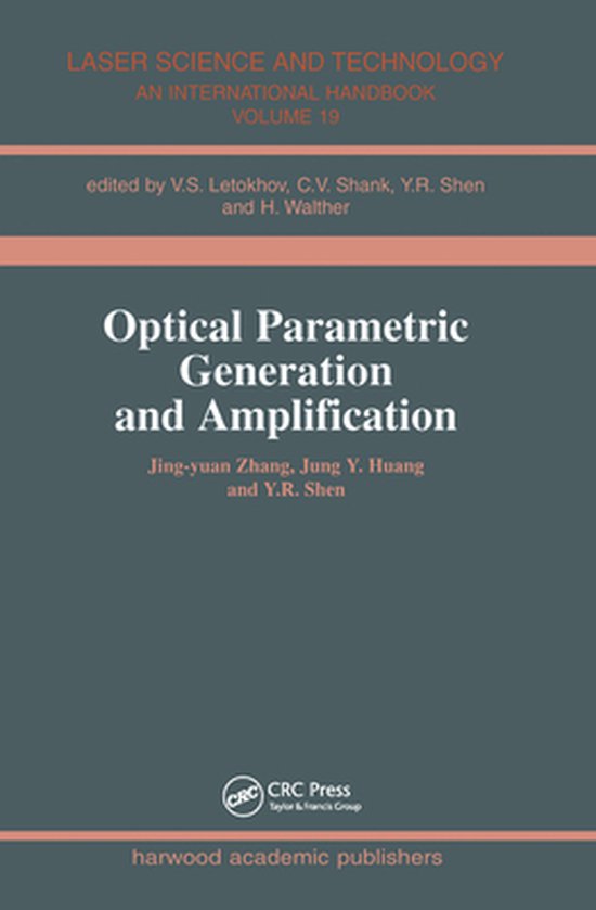 Laser Science and Technology - Optical Parametric Generation ... - cover