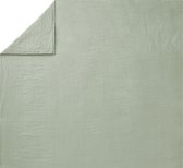Alexandre Turpault - Nouvelle Vague - Effen dekbedovertrek in gewassen linnen Made in France 260 x 240 cm
