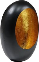 Kaarsenhouder Eggy Zwart - 20xH30 cm