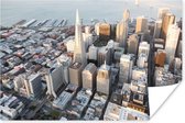 Poster San Francisco - Skyline - Steden - 120x80 cm
