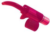 Tingling Tongue Bullet Vinger Vibrator- Roze