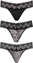 Underneath - Jane String Set Van 3 - Sexy Lingerie & Kleding - Lingerie Dames