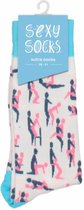 Sexy Sokken - 36-41 - Sutra Socks - Cadeautips - Fun & Erotische Gadgets - Happy Socks - Grappige Sokken - Sexy Socks