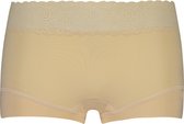 Pure Color Kant dames short - huid -  Maat: M