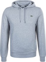 Lacoste heren hoodie sweatshirt - grijs melange -  Maat: S