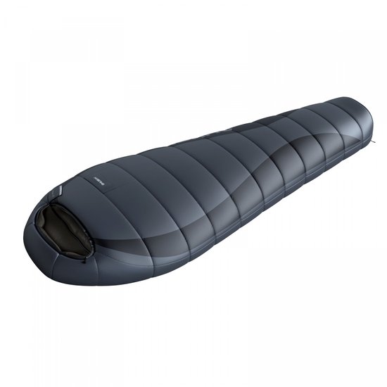 Husky mummyslaapzak Drape 20 voor dames -20°C 200 x 80 cm - Zwart/Paars van Husky — afbeelding 5