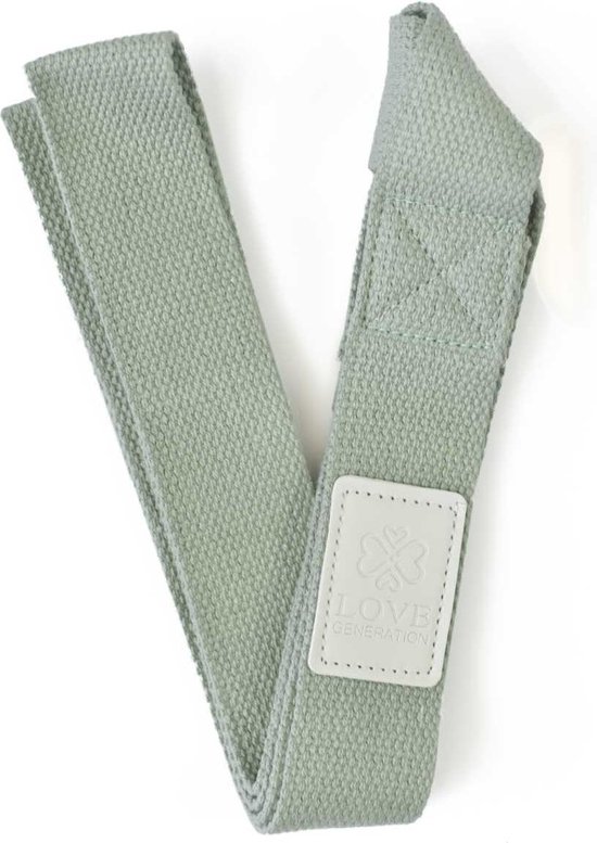 Love Generation - Yogamat Draagriem - Katoen - Serenity Sage van Love Generation — afbeelding 3