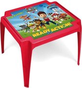 kindertafel Paw Patrol 44 x 55 cm polypropyleen rood