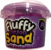 Fluffy Cotton speelzand junior 300 gram paars