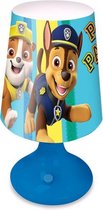 tafellamp Paw Patrol junior 18 cm blauw/geel