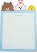 deskpad Linefriends 46 papier blauw