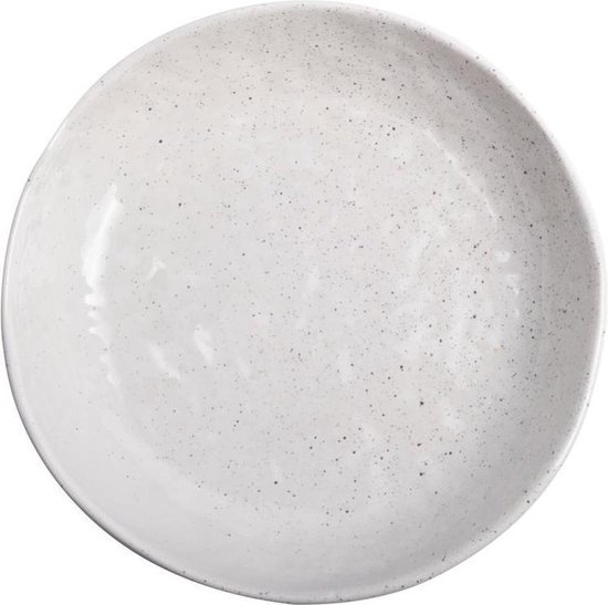 Gusta Table Tales Schaal Wit Freckle ø20,8x4cm bol