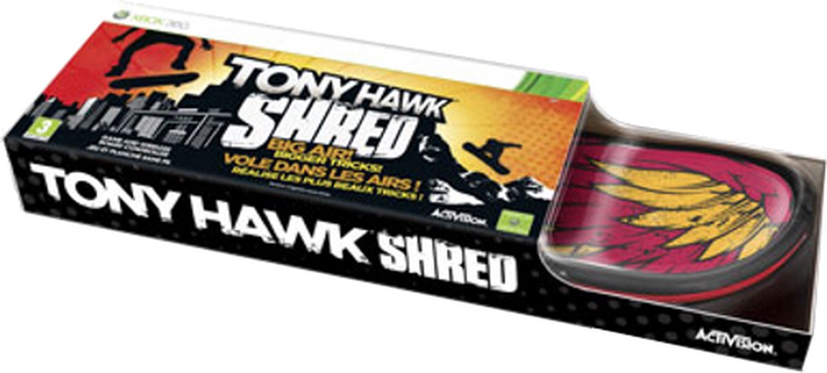 Tony Hawk Shred + Draadloze Board Controller