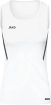 Jako Challenge Tanktop Dames - Wit / Antra Light