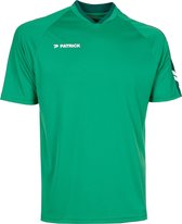 Patrick Dynamic Shirt Korte Mouw Kinderen - Groen / Donkergroen | Maat: 11/12