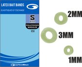 Garbolino Latex Bait Bands (+/- 50 pcs) - Maat : Medium (2mm)