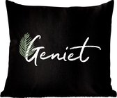 Sierkussen - Enjoy Sayings - Multicolore - 60 Cm X 60 Cm