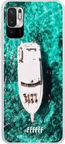 6F hoesje - geschikt voor Xiaomi Redmi Note 10 5G -  Transparant TPU Case - Yacht Life #ffffff