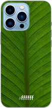 6F hoesje - geschikt voor iPhone 13 Pro - Transparant TPU Case - Unseen Green #ffffff
