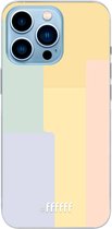 6F hoesje - geschikt voor iPhone 13 Pro Max - Transparant TPU Case - Springtime Palette #ffffff