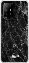 6F hoesje - geschikt voor OPPO A94 5G -  Transparant TPU Case - Shattered Marble #ffffff