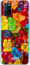 6F hoesje - geschikt voor OPPO A52 -  Transparant TPU Case - Gummy Bears #ffffff