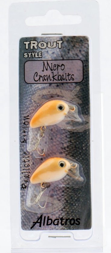 Foto: Albatros micro crankbait 2 pcs kleur groen