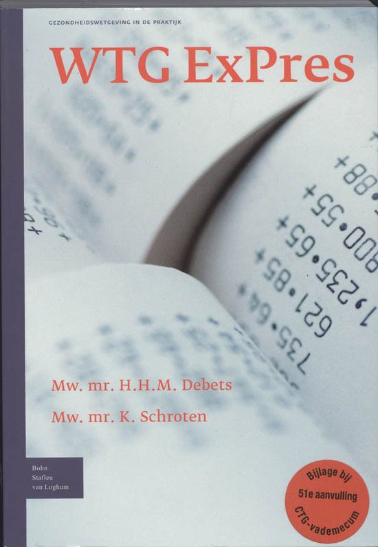Cover van het boek 'WTG ExPres / druk 1' van K. Schroten en H.H.M. Debets