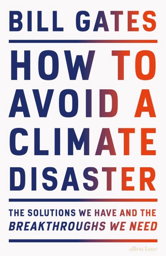 How to Avoid a Climate Disaster - cover