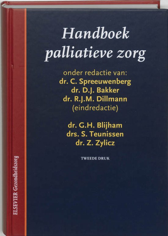 Handboek palliatieve zorg - cover