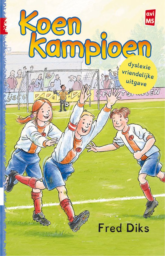 Dyslexie boeken  -   Koen Kampioen - cover