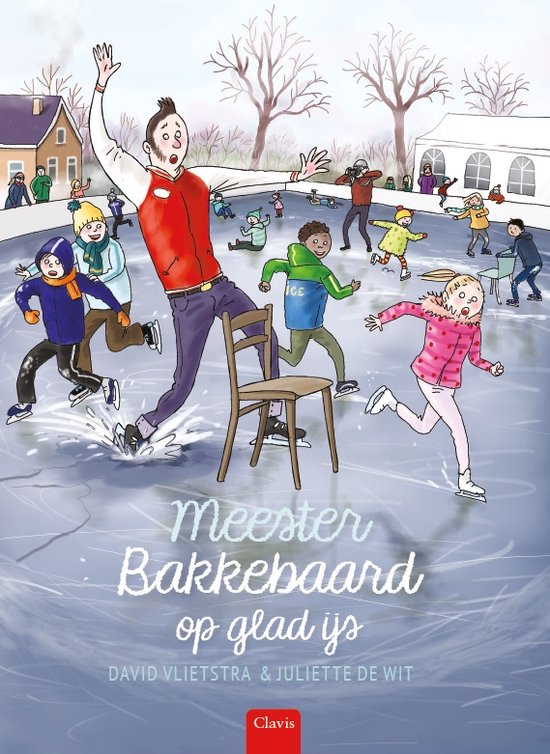 Meester Bakkebaard - Meester Bakkebaard op glad ijs - cover