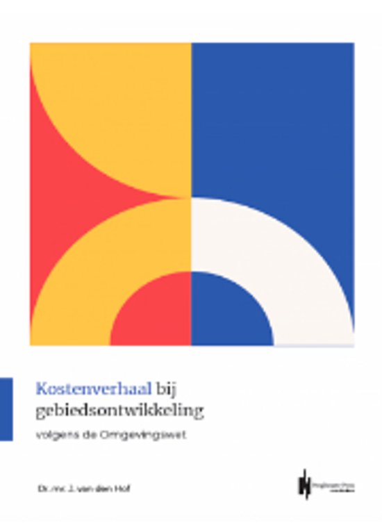Kostenverhaal bij gebiedsontwikkeling - cover