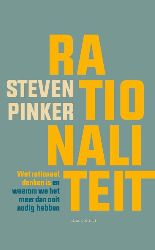 Boek cover Rationaliteit van Steven Pinker (Hardcover)