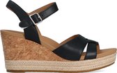 UGG Cloverdale Sandalen - Met Sleehak - Dames - Zwart - Maat 42