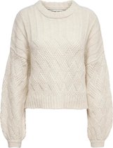 Only Trui Onlrossi Life L/s Pullover Knt 15245096 Tofu Dames Maat - L