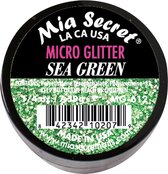Micro Glitter Acrylpoeder Sea Green