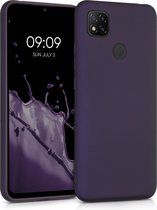 kwmobile telefoonhoesje voor Xiaomi Redmi 9C - Hoesje voor smartphone - Back cover in metallic braam