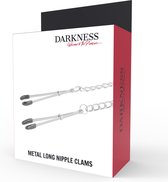 DARKNESS SENSATIONS | Darkness Metal Long Nipple Clams