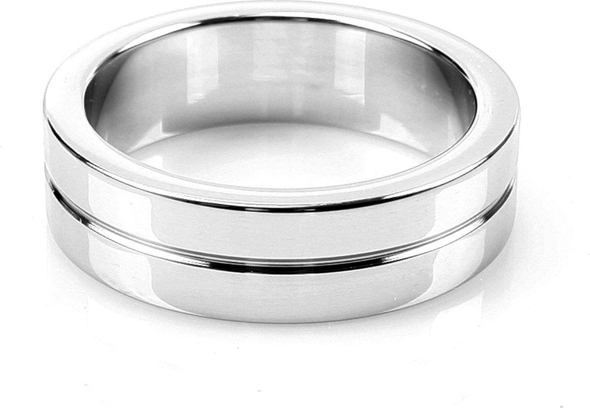 Goedkoopste Extra Dikke RVS Cockring 15 mm breed Ø 45 mm