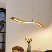 Lindby - LED hanglamp- met dimmer - 1licht - ijzer, aluminium, kunststof - goud, -roest - Inclusief lichtbron